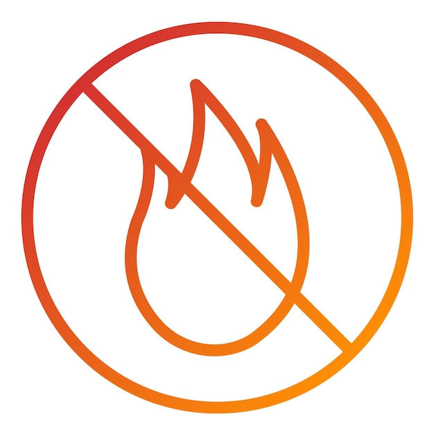 Vector Design Fire Extinguisher Icon Style