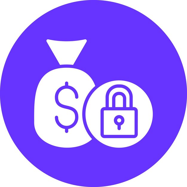 Vector Design Fixed Funding Icon Style