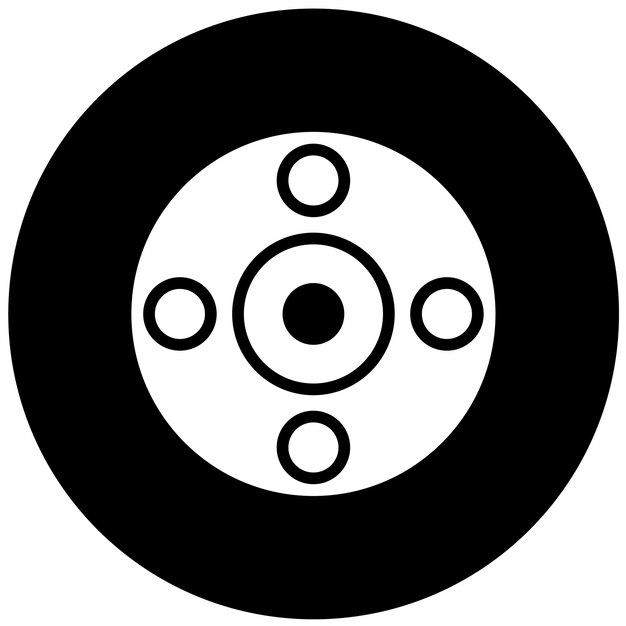 Vector vector design flange icon style