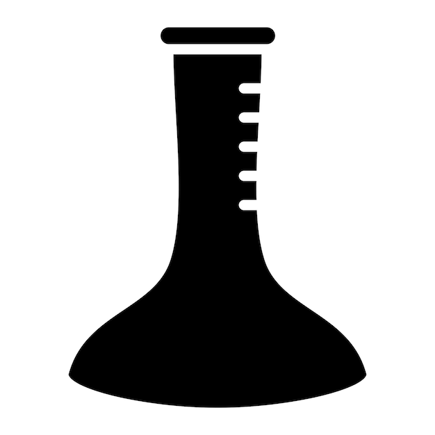 Vector vector design flask icon style