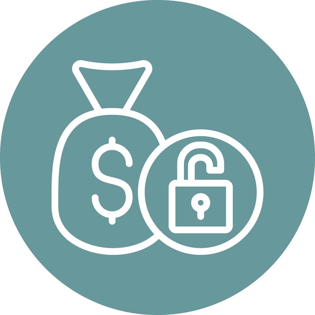 Vector Design Flexible Funding Icon Style