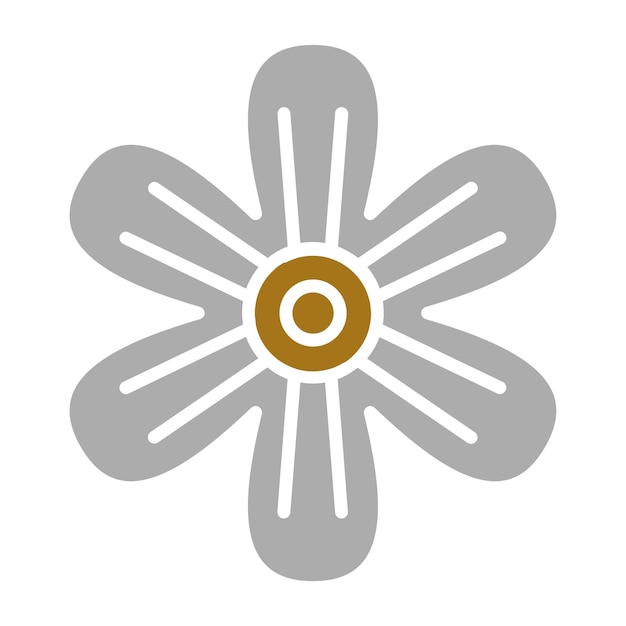 Vector Design Flower Icon Style