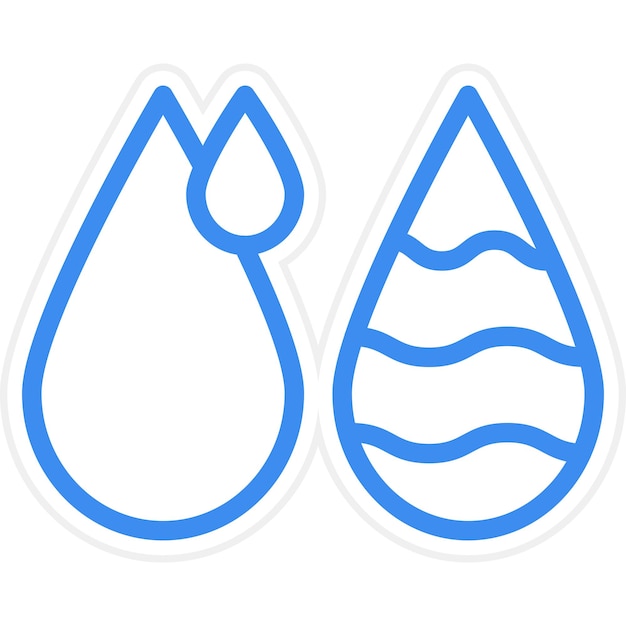 Vector vector design fluid icon style