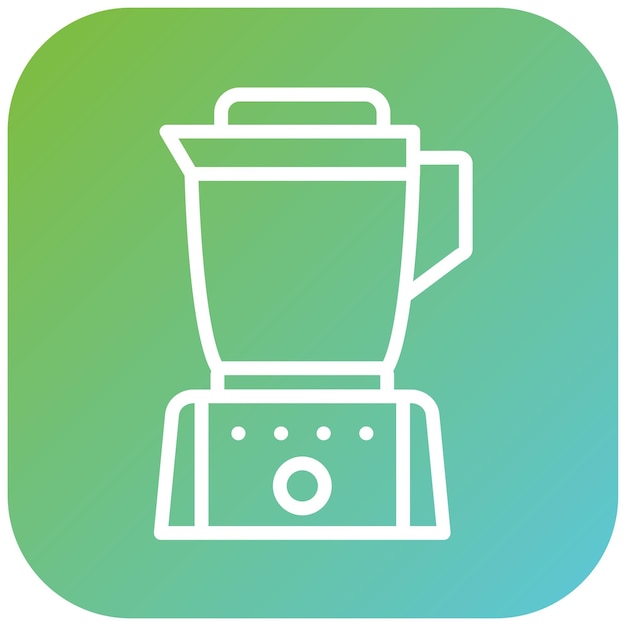 Vector Design Food Blender Icon Style