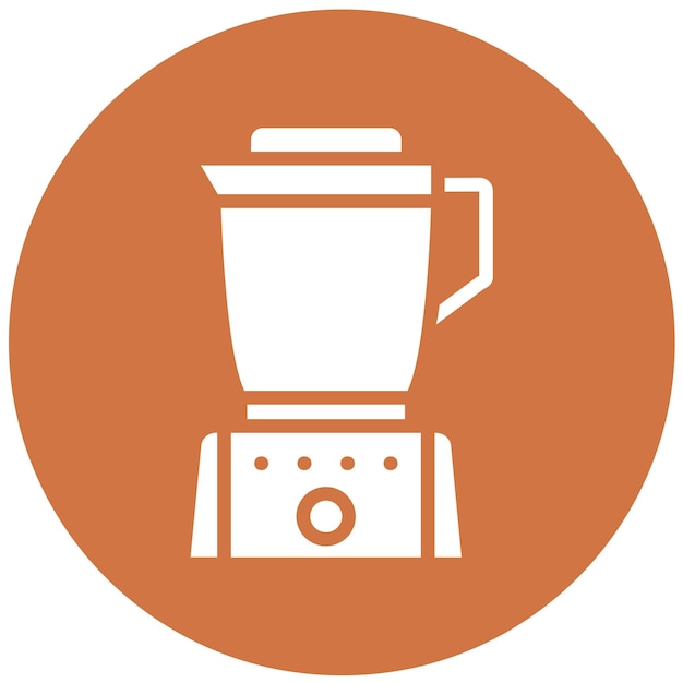 Vector Design Food Blender Icon Style