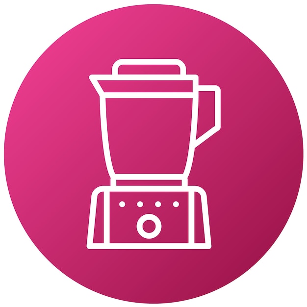 Vector Design Food Blender Icon Style