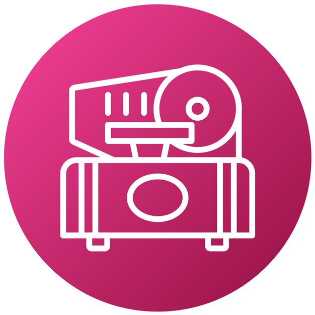 Vector Design Food slicer Icon Style