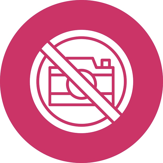 Vector vector design forbidden items icon style