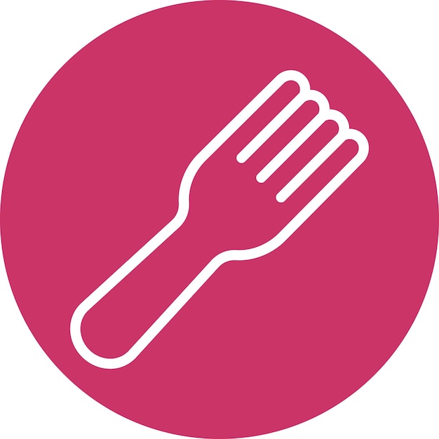 Vector Design Fork Icon Style