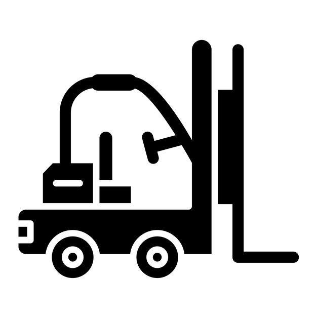 Vector Design Forklift Icon Style