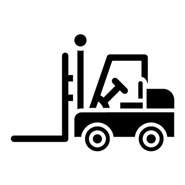 Vector Design Forklift Icon Style