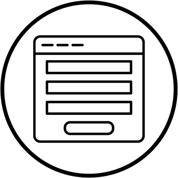 ベクトル デザイン フォーム アイコン スタイル