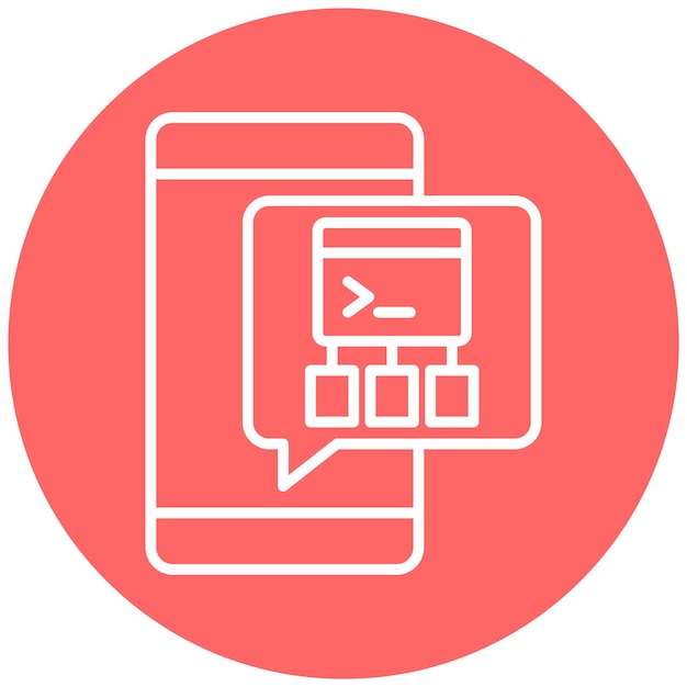 Vector Design Framework Icon Style