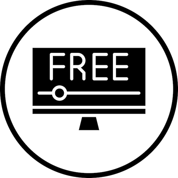 Vector vector design free live stream icon style