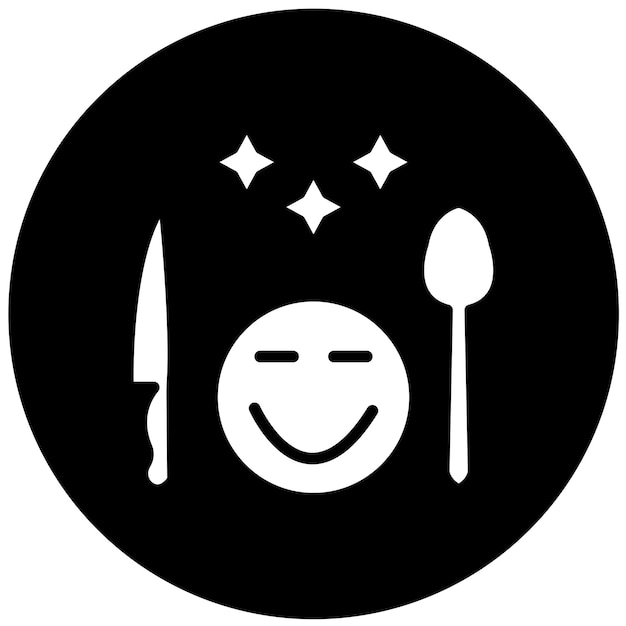 Vector Design Free Meals Icon Style
