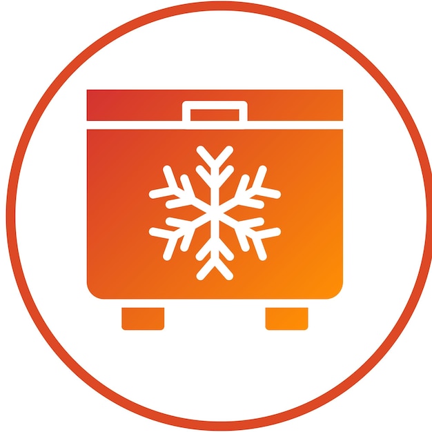 Vector Design Freeze Mate Icon Style