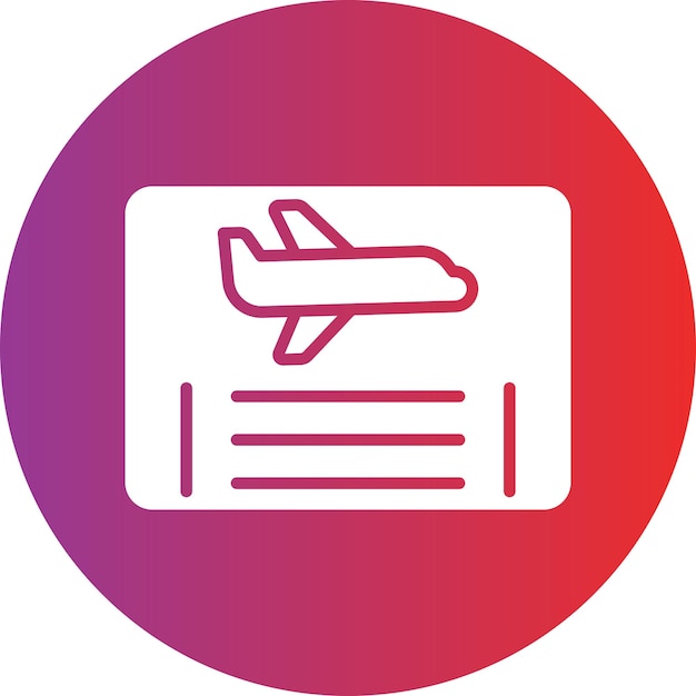 Векторный дизайн Icon Style программы частых пассажиров