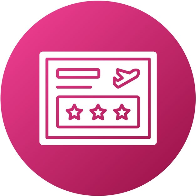 Векторный дизайн Icon Style программы частых пассажиров