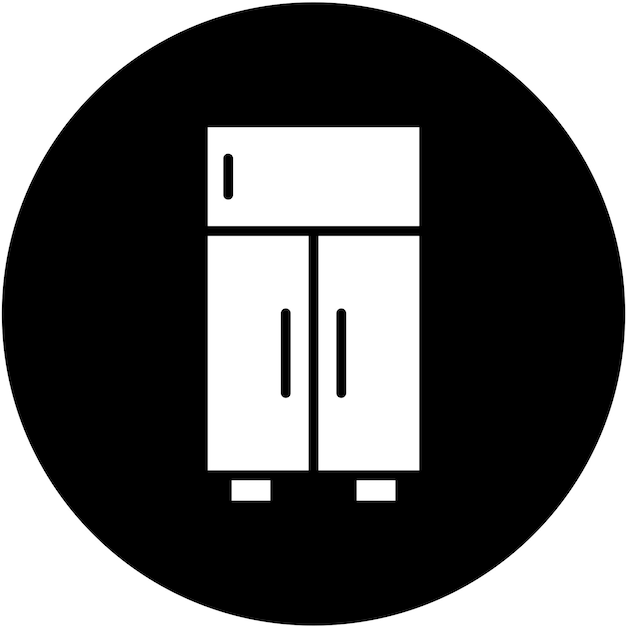 Vector vector design fridge icon style