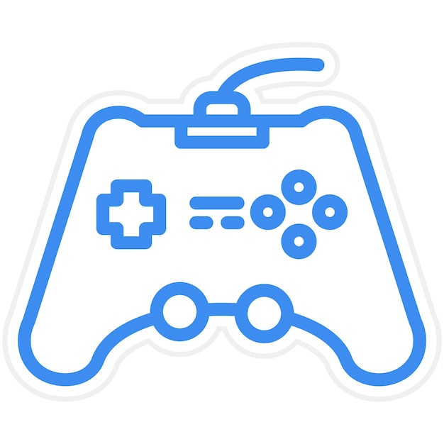 ベクトルデザイン ゲームコンソール アイコンスタイル