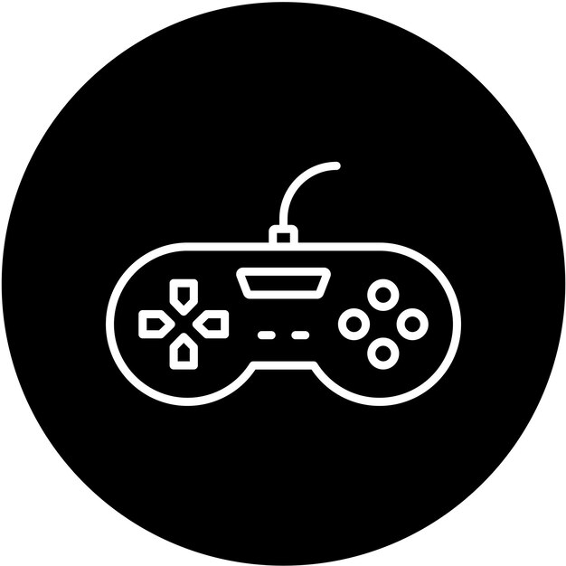 터 디자인 게임 컨트롤러 아이콘 스타일