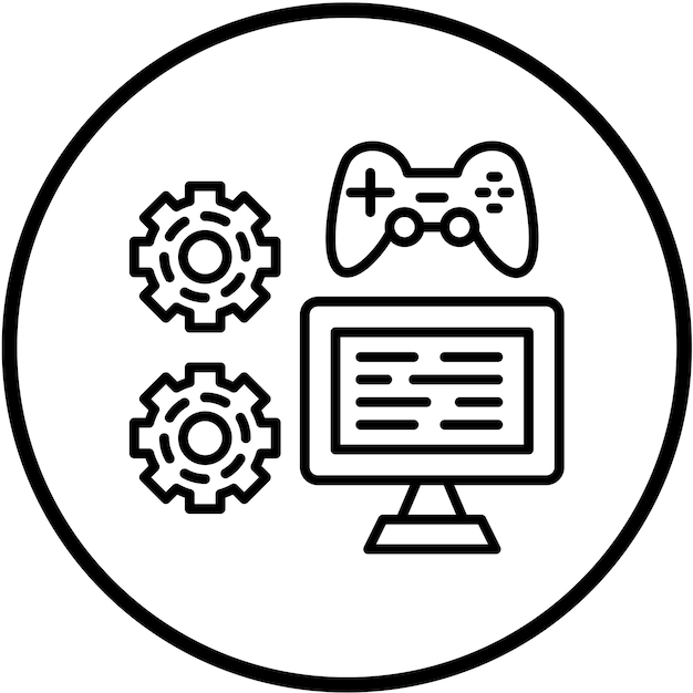 터 디자인 게임 모드 관리자 아이콘 스타일