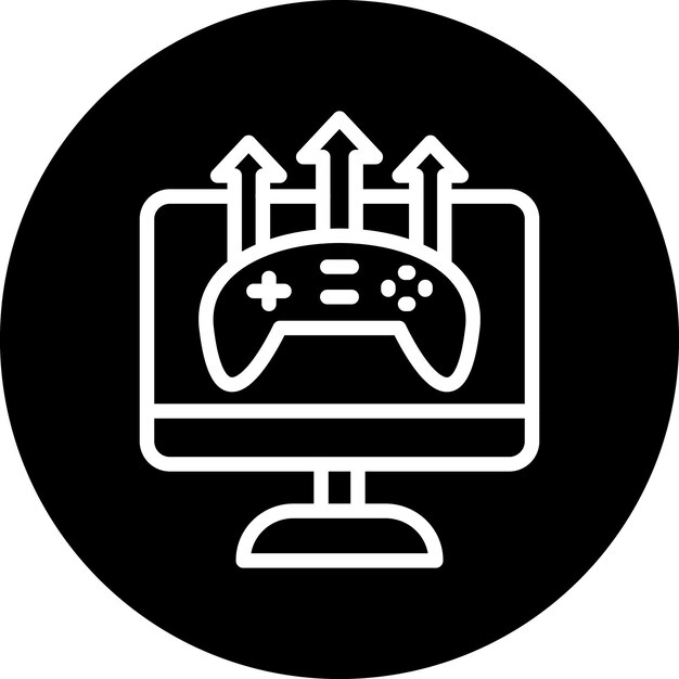 ベクトルデザイン ゲーム出版 アイコンスタイル