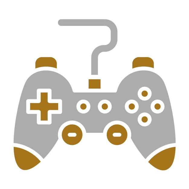 ベクトルデザイン ゲームパッド アイコンスタイル