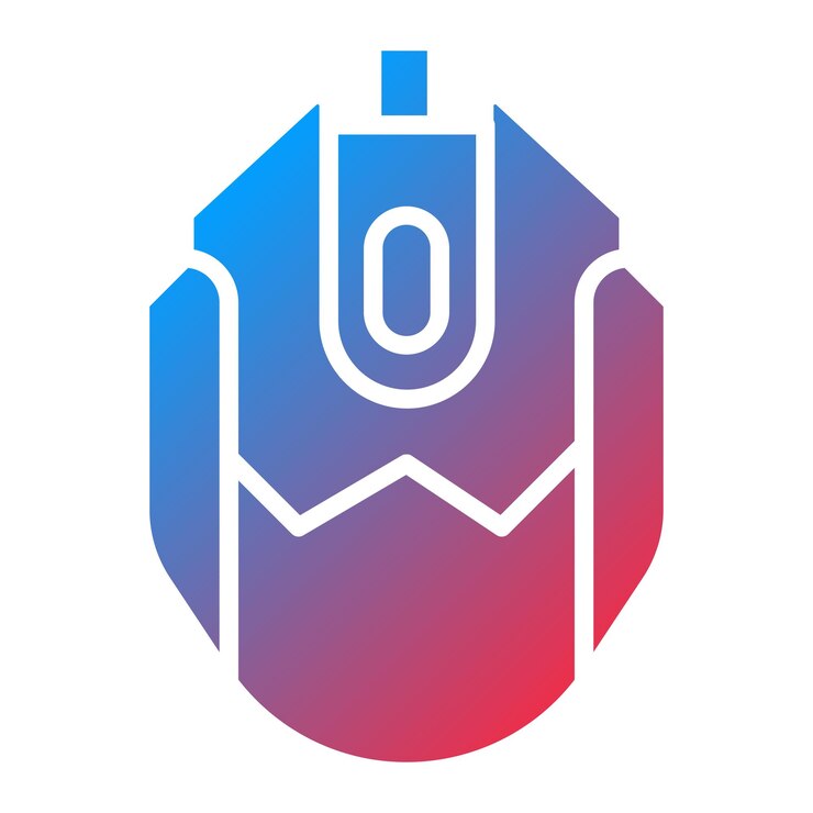 Vector 터 디자인 게임 마우스 아이콘 스타일