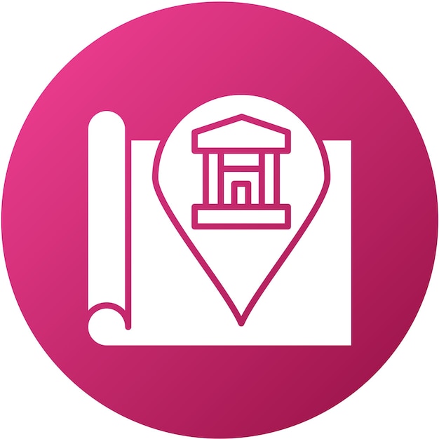 Vector Design Getting Here Icon Style