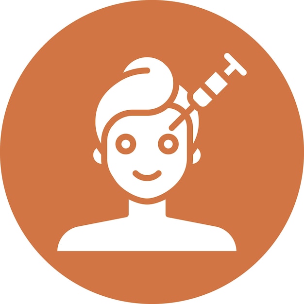 Vector Design gezichtsplastische chirurgie Icon Style