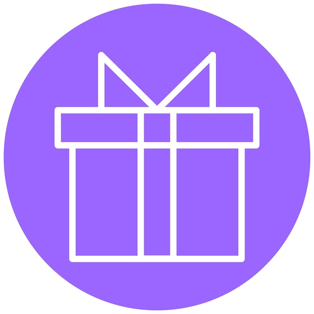 Vector Design Gift Box Icon Style