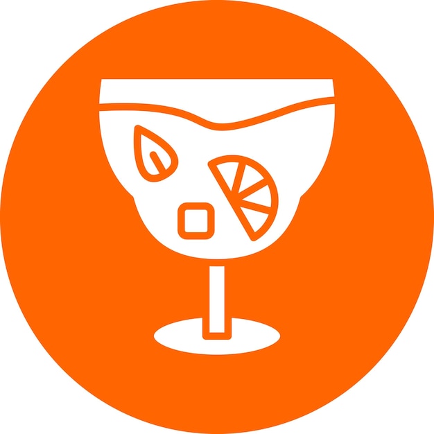 Vector Design Gin Tonic Icon Style