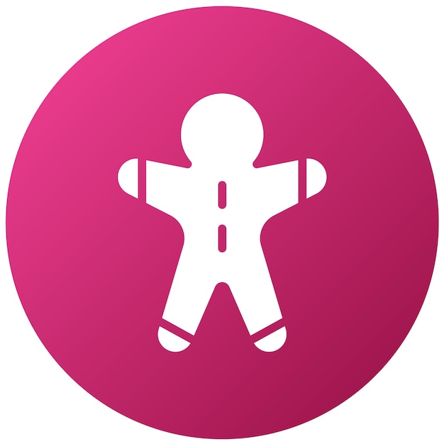 Vector Design Gingerbread Grove Icon Style