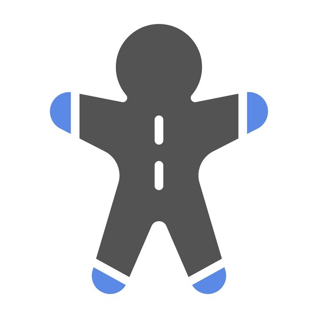 Vector Design Gingerbread Grove Icon Style