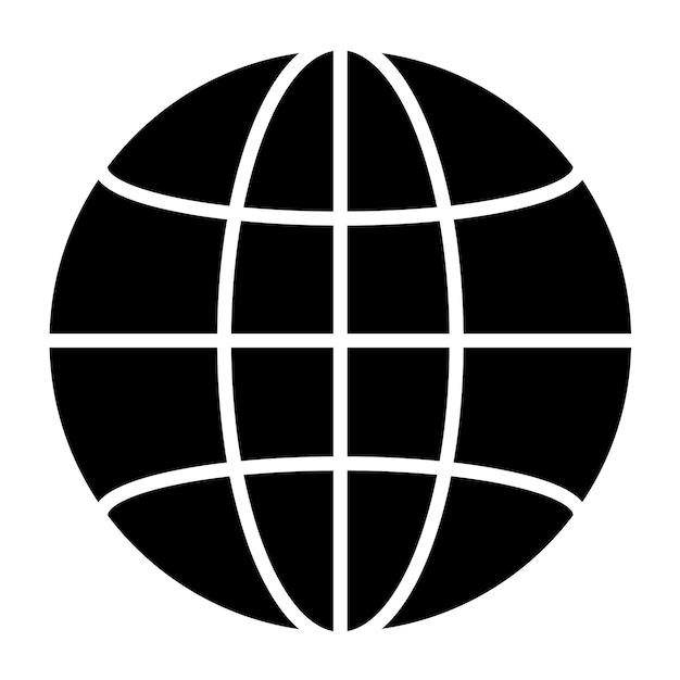 Vector Design Globe Icon Style