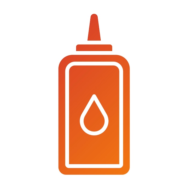 Vector vector design glue icon style