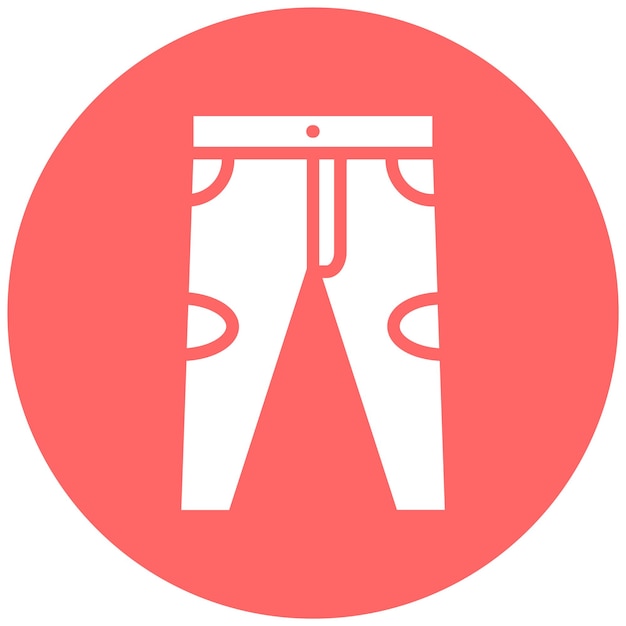 Vector Design Golf Pants Icon Style