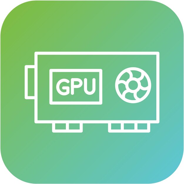 ベクトル デザイン Gpu アイコン スタイル