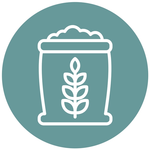 Vector Design Grains Icon Style