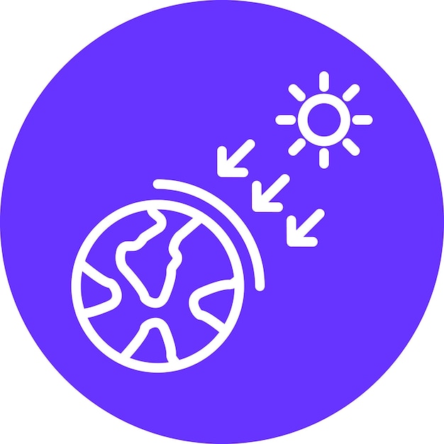 Vector Design Greenhouse Effect Icon Style