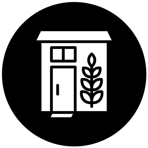 Vector vector design greenhouse icon style