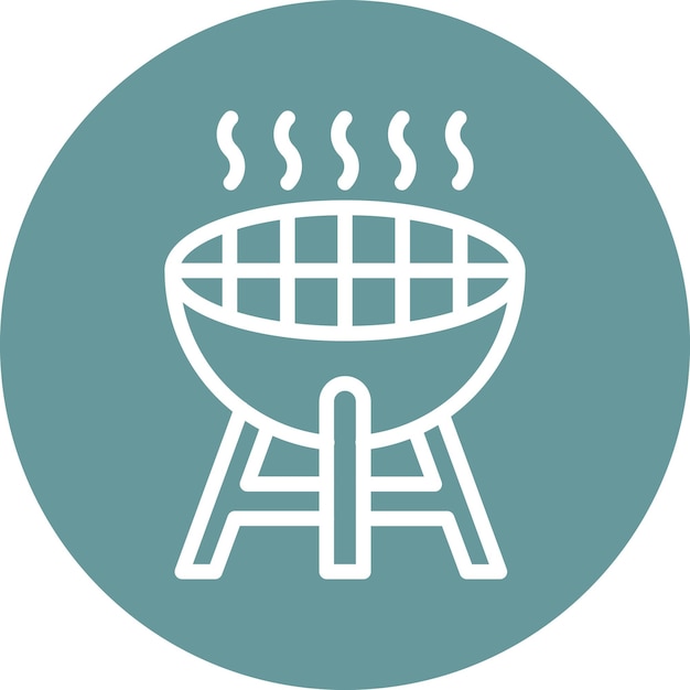 Vector Design Grill Icon Style