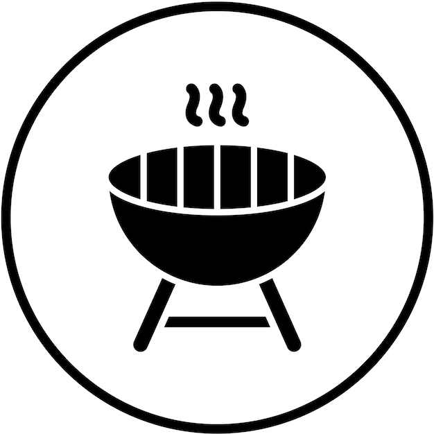 Vector Design Grill Icon Style