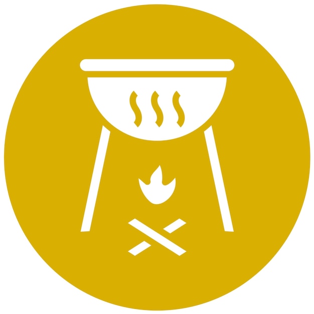 Vector Design Grill Icon Style