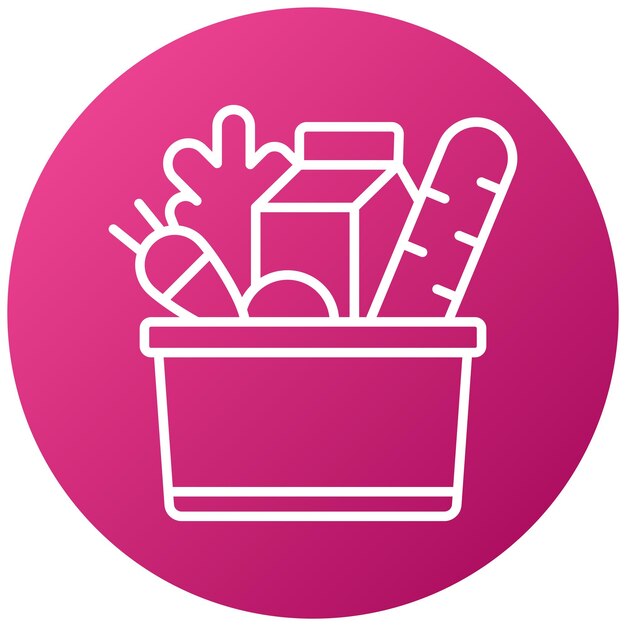 Vector vector design groceries icon style