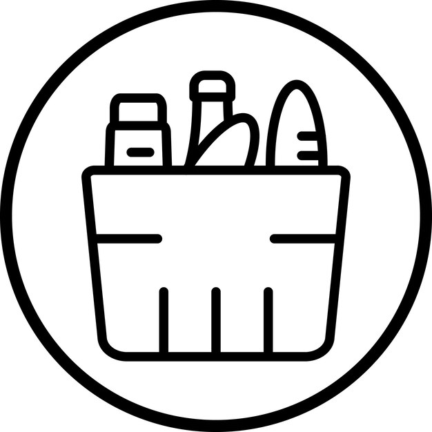 Vector vector design grocery icon style