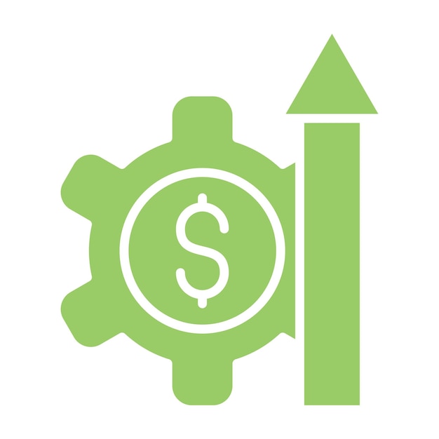 Vector Design Groei Hacking Icon Stijl