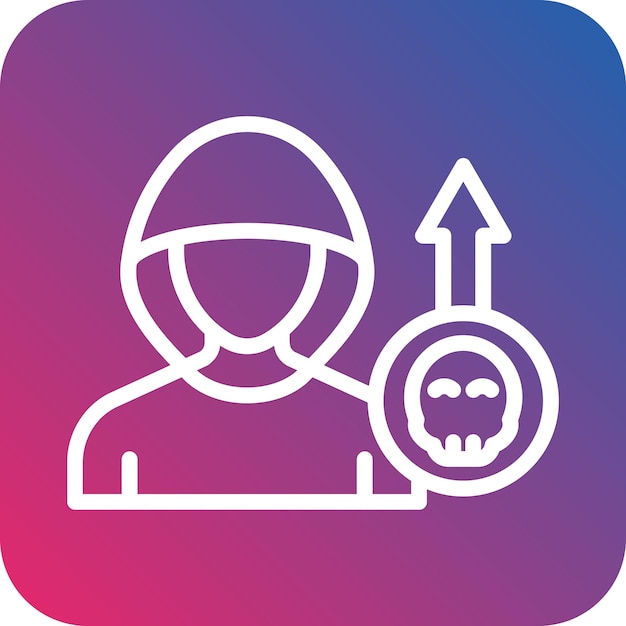 Vector vector design growth hacking icon style