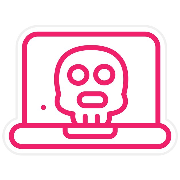 ベクトル デザイン ハッキング アイコン スタイル